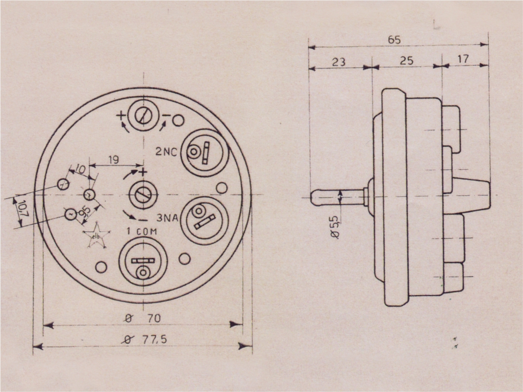 drawing pressure switches