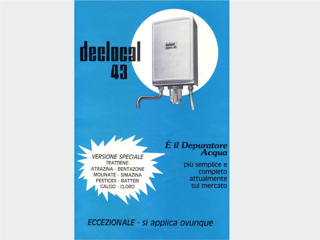 Declocal, Water Softener for Drinking Water
