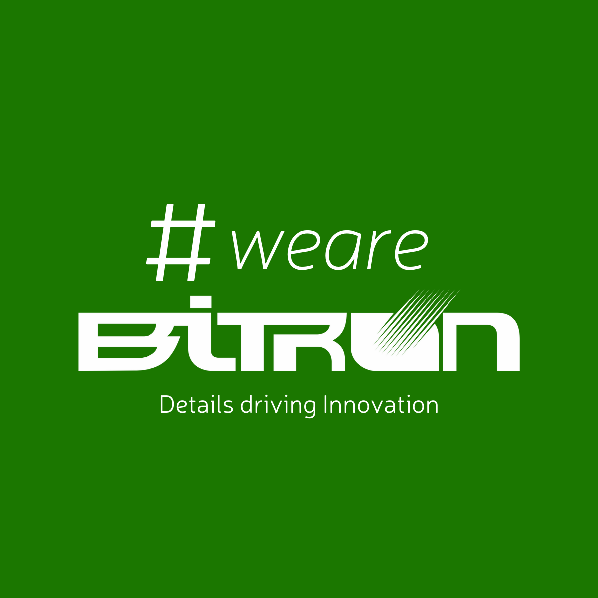 Bitron Electronics Sustainability Policy