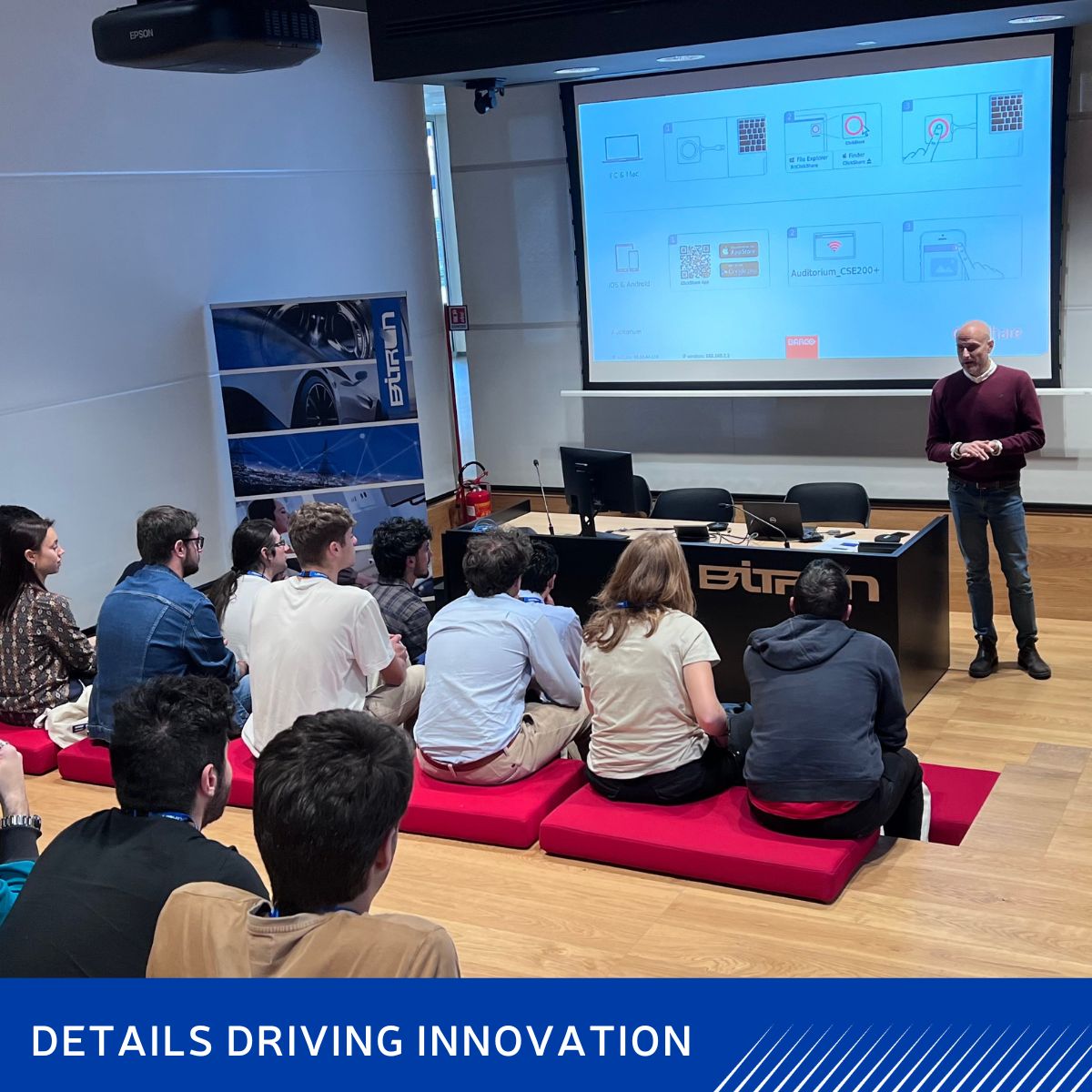 Bitron Inspires Politecnico di Torino Students with Immersive Electronics Showcase