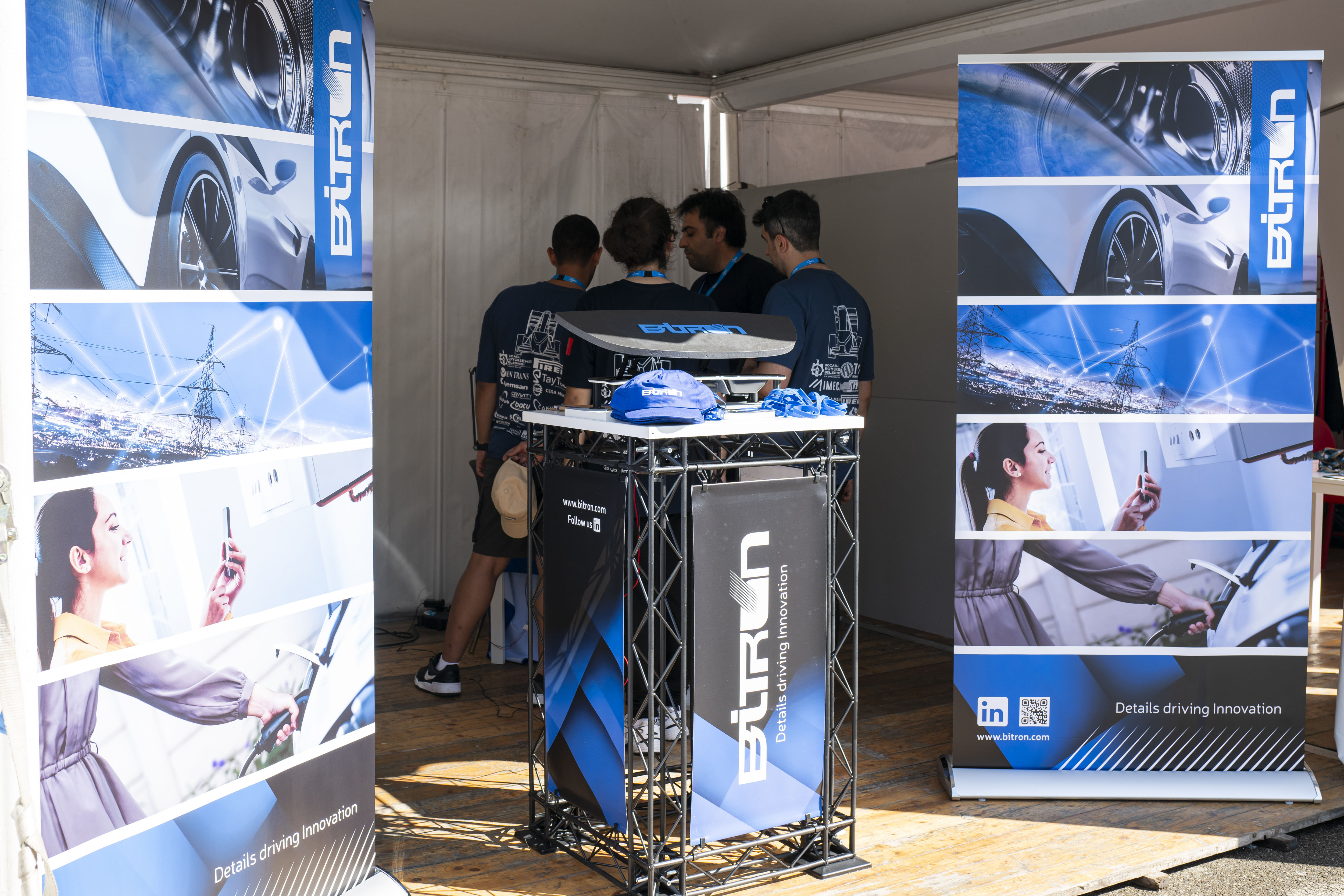 Bitron Automotive Team and Students at Formula SAE Italy